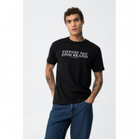Camisetas Hombre Camiseta TIFFOSI Wade Black