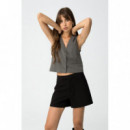 Chaquetas Mujer Chaleco TIFFOSI Riley_c Acero Gris