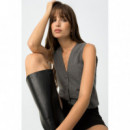 Chaquetas Mujer Chaleco TIFFOSI Riley_c Acero Gris