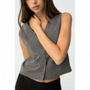 Chaquetas Mujer Chaleco TIFFOSI Riley_c Acero Gris