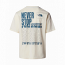 Camisetas Hombre Camiseta THE NORTH FACE Coordinates White Dune