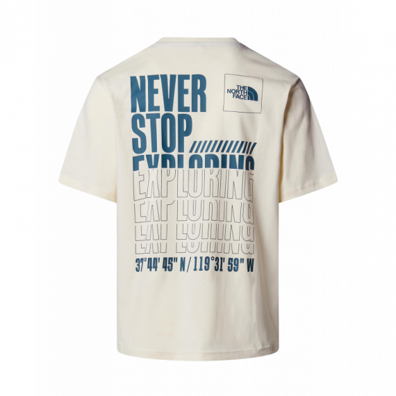 Camisetas Hombre Camiseta THE NORTH FACE Coordinates White Dune