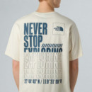 Camisetas Hombre Camiseta THE NORTH FACE Coordinates White Dune