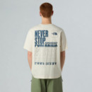 Camisetas Hombre Camiseta THE NORTH FACE Coordinates White Dune