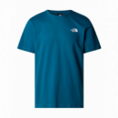 Camisetas Hombre Camiseta THE NORTH FACE Nse Box Mineral Ink / Tnf Red