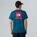 Camisetas Hombre Camiseta THE NORTH FACE Nse Box Mineral Ink / Tnf Red