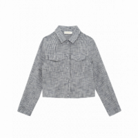 Chaqueta Mujer Chaqueta LA PETITE ÉTOILE Vana Vichy Azul