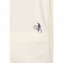 Camisetas Hombre Camiseta REVOLUTION 1419 Wee Offwhite