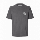 Camisetas Hombre Camiseta SAMSØE SAMSØE Saphil Washed Black Wallpaper