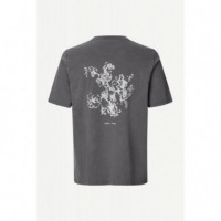 Camisetas Hombre Camiseta SAMSØE SAMSØE Saphil Washed Black Wallpaper
