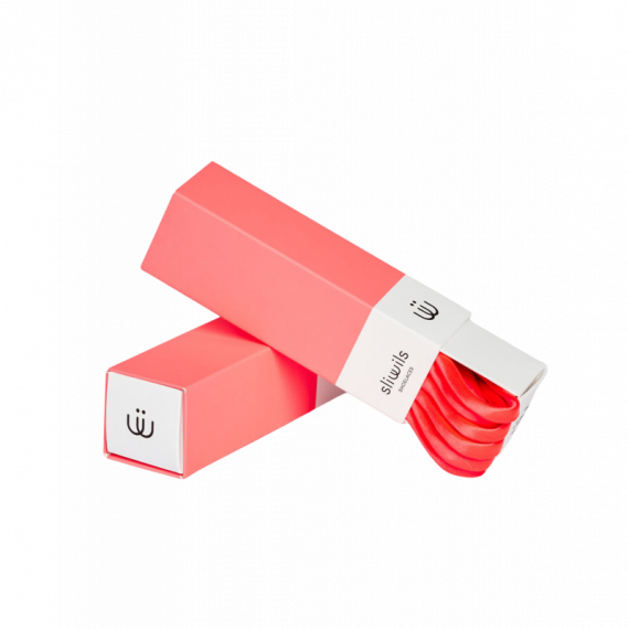 Cordones SLIWILS Rosa Coral Fosforito