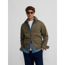 Chaquetas Hombre Chaqueta SILBON Garment Dye Khaki