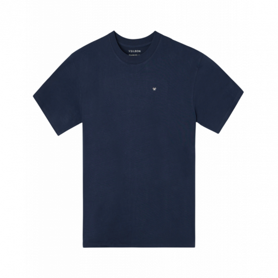 Camisetas Hombre Camiseta SILBON Sport College Marino