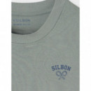 Camisetas Hombre Camiseta SILBON Soldiers Khaki