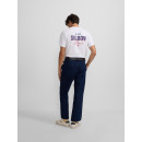 Camisetas Hombre Camiseta SILBON Le Marais Blanca