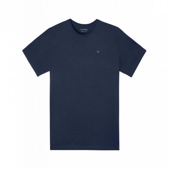 Camisetas Hombre Camiseta SILBON Círculo étnico Azul Marino
