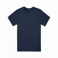 Camisetas Hombre Camiseta SILBON Círculo étnico Azul Marino