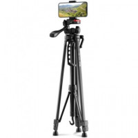 HAMA Tripode Star 153 3D con Soporte para Movil 58-153CM 004667