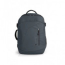 GABOL Mochila Data 15,6" con 4 Compartimentos Gris