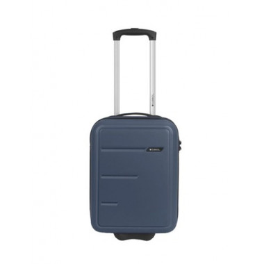 GABOL Mini Maleta Cabina 2 Ruedas Future Plus Azul Marino para Colocar Debajo del Asiento