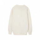 133899 Sudaderas SILBON Hombre Flock Crema