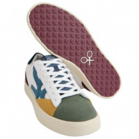 134514 Zapatillas SILBON Hombre Iconic RACKETS09 Multicolor