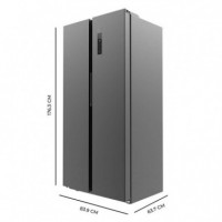 Frigorífico Bolero Coolmarket Sbs 430 Dark E  CECOTEC