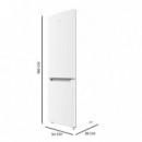 Frigorífico Bolero Coolmarket Combi 250 White E  CECOTEC