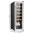 Vinoteca Grandsommelier 1250 Coolwood Compressor  CECOTEC