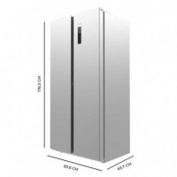 Frigorífico Bolero Coolmarket Sbs 430 Inox E  CECOTEC