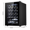 Vinoteca Grandsommelier 2050 Black Compressor  CECOTEC