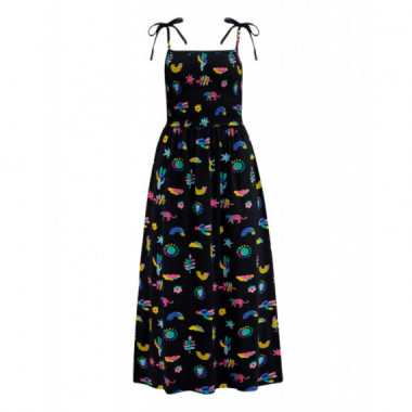 SUGARHILL BRIGHTON Vestidos Vestido Sugarhill Willa Black Summer Joy