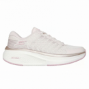 Go Run Elevate 2.0 Natural Textile/pink Trim SKECHERS