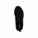 Graceful Black Mesh/mauve Trim SKECHERS