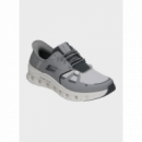 Glide-step Pro Gray Mesh/hotmelt /charcoal Trim SKECHERS