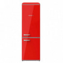 Frigorífico Bolero Coolmarket Combi Origin 300 Red E 55,9X62,8X192  Cm  CECOTEC