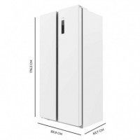 Frigorífico Bolero Coolmarket Sbs 430 White E  CECOTEC