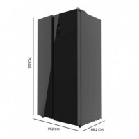 Frigorífico Bolero Coolmarket Sbs 559 Glass D  CECOTEC