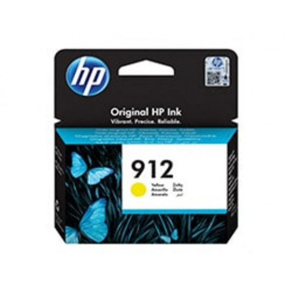 Tinta Hp 912 Amarillo 2.93ML 315 Páginas (3YL79AE)  HEWLETT PACKARD