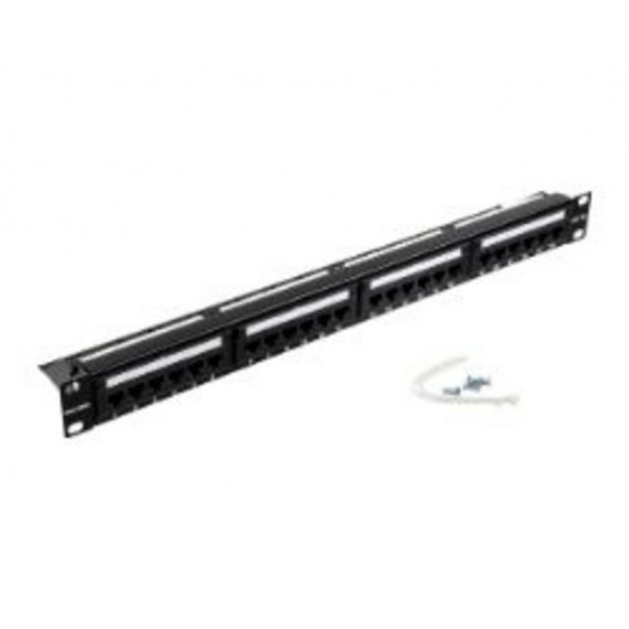 Patch Panel 24 Puertos UTP CAT5 IDC