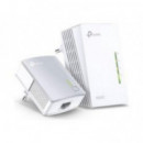 Powerline TP-LINK AV600 Wifi Kit 2 Blanco (WPA4221 Kit)