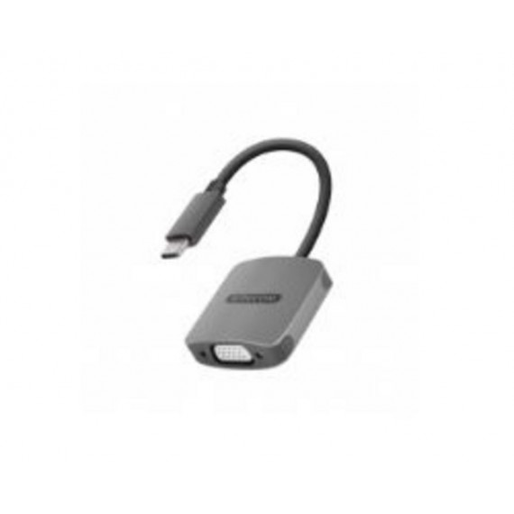 Adaptador SITECOM Usb-c a VGA CN-371, Gris