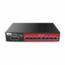 NETIS P110GC Switch Gigabit Poe+ de 10 Puertos 120W