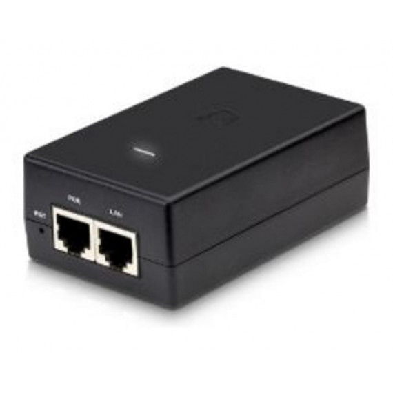 Inyector Poe Ubiquiti 24VDC Negro (POE-24-24W-G)  UBIQUITI NETWORKS