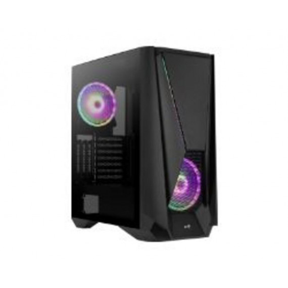 Caja Gaming AEROCOOL Visor Rgb ATX Eatx Matx Negra