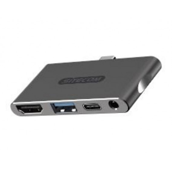 Adaptador Usb-c SITECOM CN-392 con Usb-a, Pd, HDMI y Audio