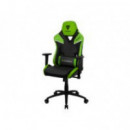 Silla Gaming THUNDERX3 TC5 Negra y Verde
