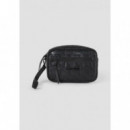 Neceser de Piel Sintética con Motivo Geométrico de ANTONY MORATO