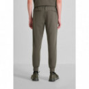 Pantalón de Chándal Carrot Fit en Mezcla Algodón de ANTONY MORATO