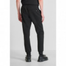 Pantalón de Chándal Carrot Fit en Mezcla Algodón de ANTONY MORATO